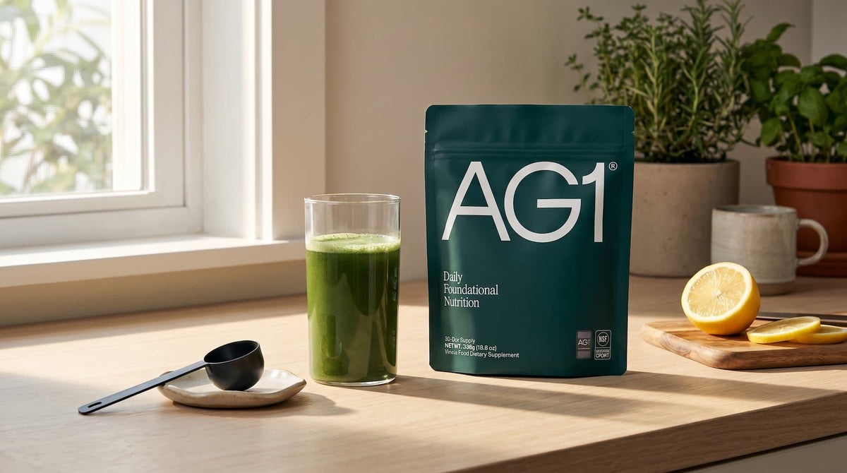 AG1 Daily Foundational Nutrition Greens Powder 360g (12.7 oz) – 30 Day Supply